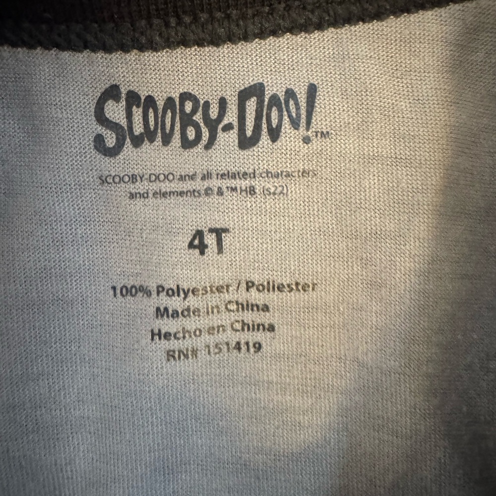 Scooby-Doo 'Here for the Snacks' Tank & Shorts Set - Gray & Black 4T - Picture 4 of 10
